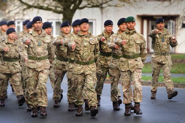 247 Gurkha Signal Squadron at Beacon Barracks, Stafford
