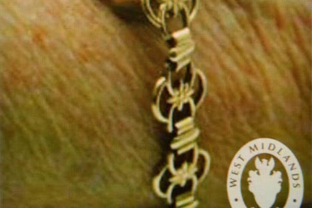 One of the stolen watches