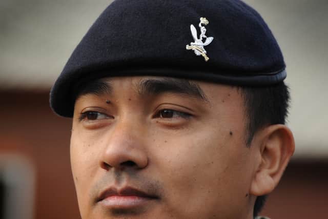 Squadron Sergeant Major Warrant Officer Class 2 Pandu Tamang