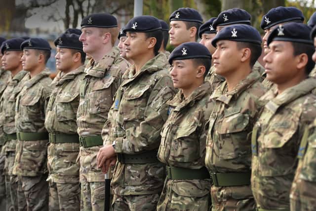 247 Gurkha Signal Squadron at Beacon Barracks, Stafford