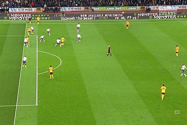 Sky Sports footage showed Doherty was well onside