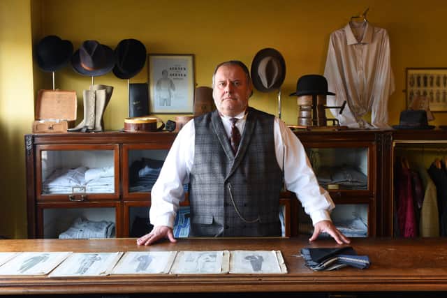 Kevin Goodman, from Dudley, who works in the Gentleman's Outfitters