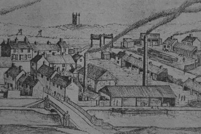 One of the early designs for the museum