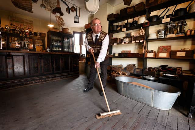 Stephen Hobbins, from Tipton, who has been with the museum for 13 years, and runs the hardware store