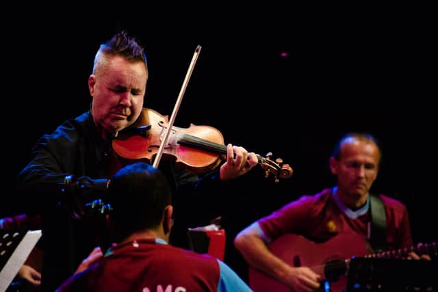 Nigel Kennedy. Pictures by: Michelle Martin