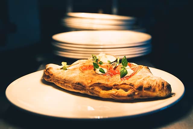 It’s an award-winner – the calzone is a menu star 