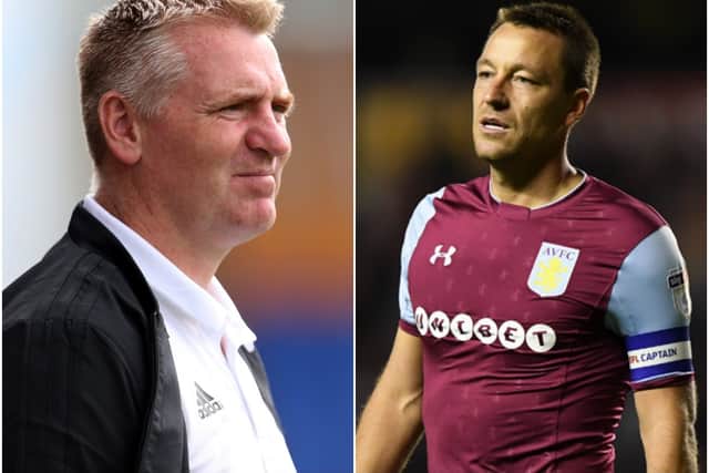 Dean Smith and John Terry.