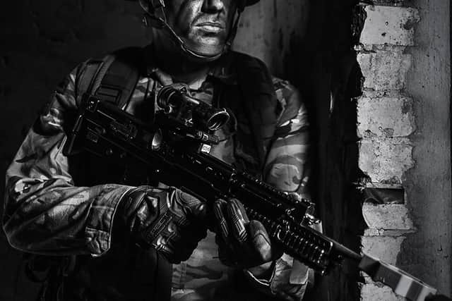 Sergeant Alan Urwin is on watch at ITC Catterick.Photo: Corporal Sam Jenkins
