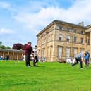 Croquet on the lawn at Attingham Park 