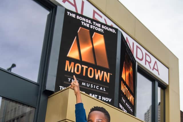Kieran Edwards is starring as Michael Jackson in Motown: The Musical. Picture: Tristram Kenton