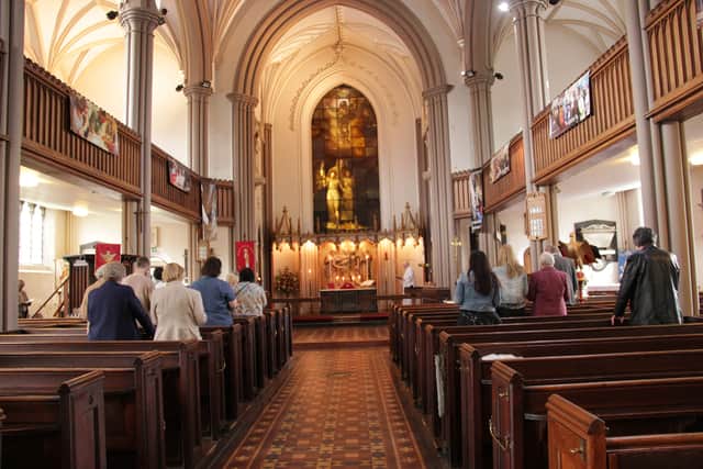 Inside St Thomas and St Luke in Dudley