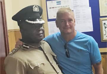 He works with the authorities in Africa