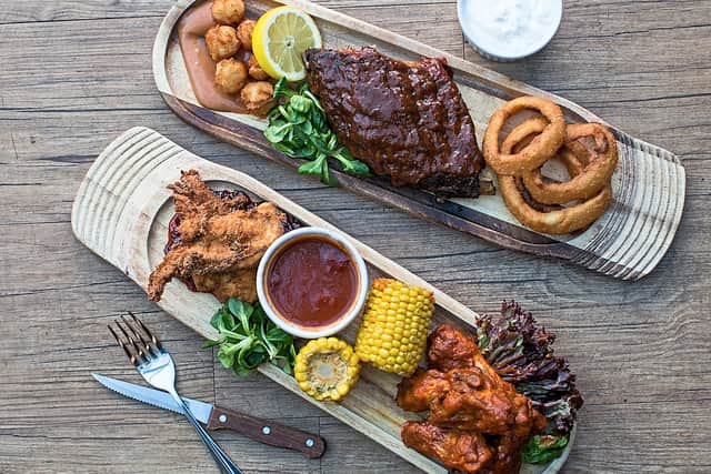 Something for all the family – The Grill Inn serves pub classics such as ribs and roast chicken 