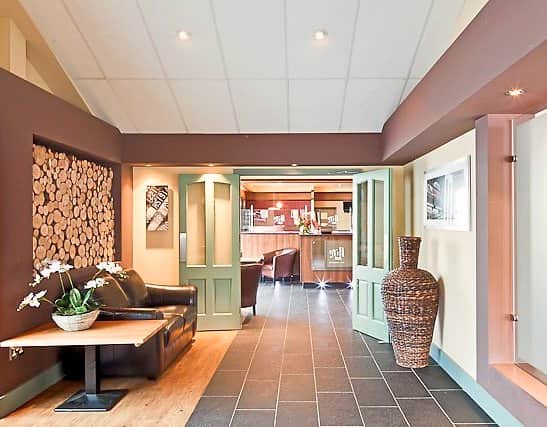 Smart – the entrance to The Grill Inn is welcoming