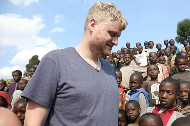 Samuel has been on humanitarian trips to Africa 