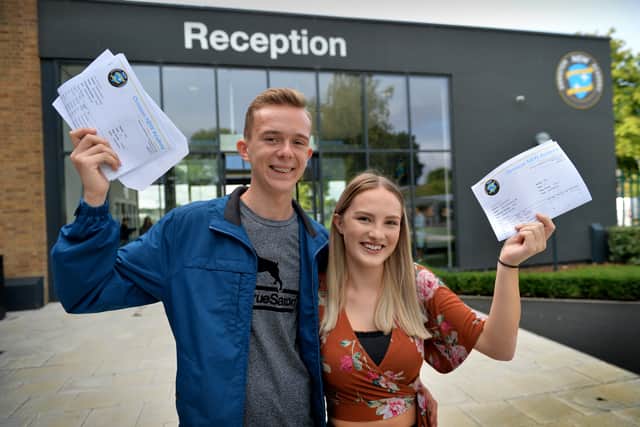 Sam Pool and Jodie Pitt at Ormiston NEW Academy
