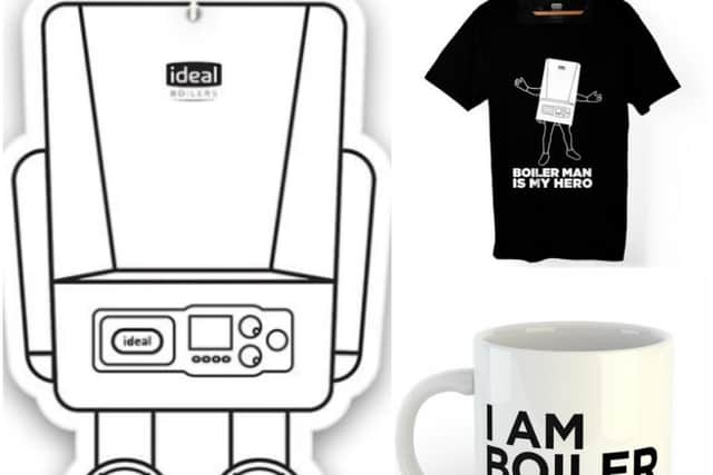 Car air fresheners, T-shirts and mugs now on sale
