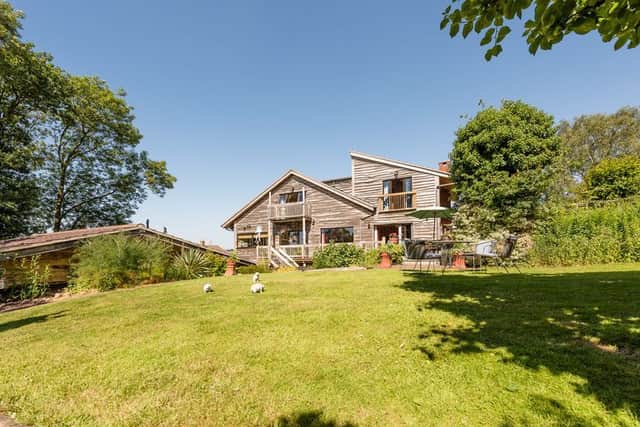 The property backs onto greenbelt