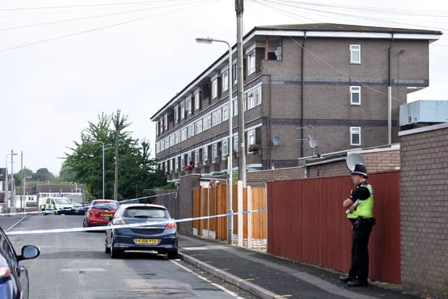 Neighbours have spoken of their shock since the gun attack happened 