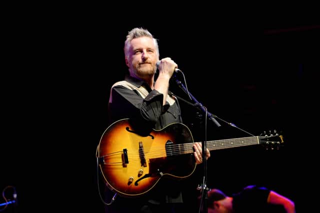 Billy Bragg at Birmingham Symphony Hall in 2013