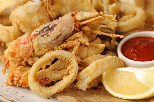 Delish! – The Fritto Portofino including calamari