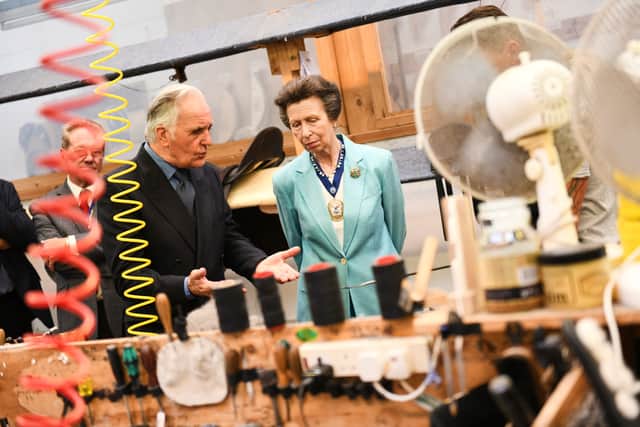 Paul Belton and HRH The Princess Royal