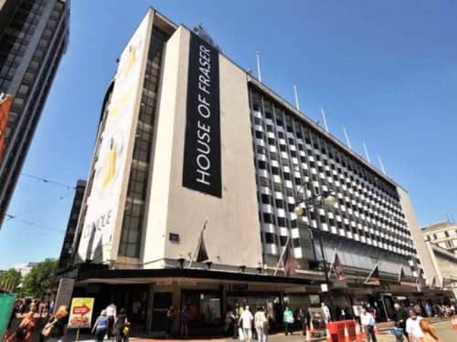 House of Fraser in Birmingham, which used to be Rackhams, is also going to shut