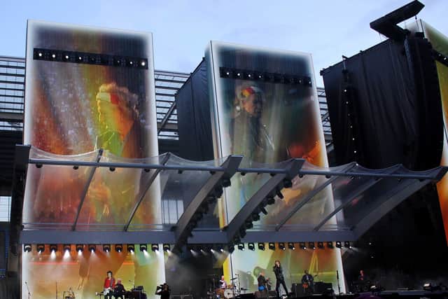 The Rolling Stones at the Ricoh Arena. Photos: Andy Shaw