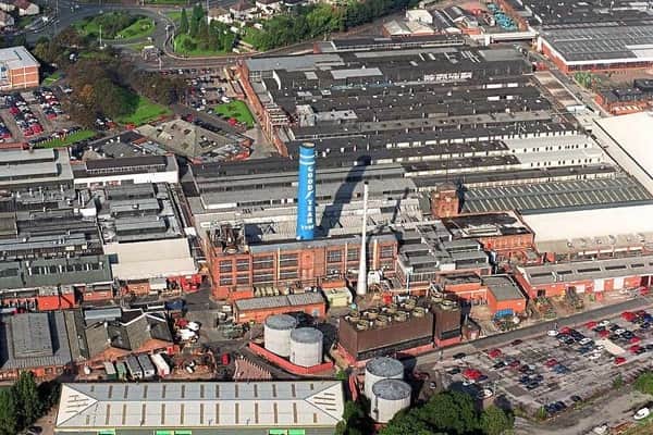 The tower has long gone, now other buildings are going