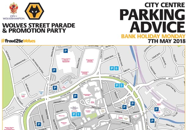 Car parks available on May 7