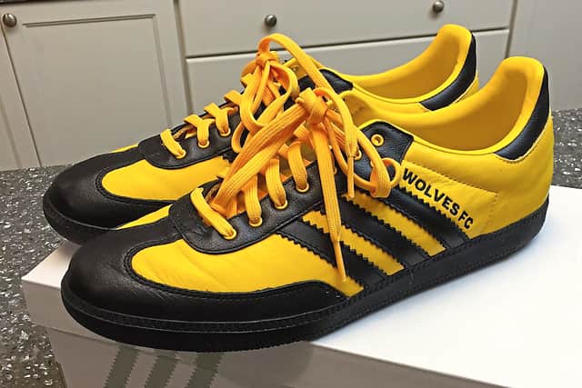 Customised Wolves trainers – fans can collect all sorts of memorabilia