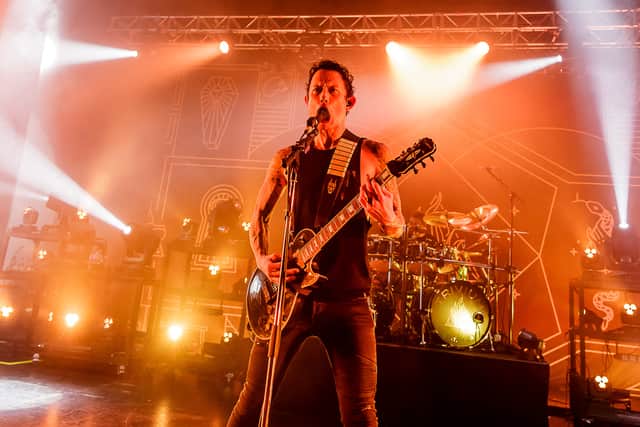 Trivium at the O2 Academy in Birmingham. Pic: Chris Bowley