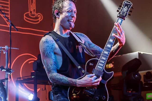 Trivium at the O2 Academy in Birmingham. Pic: Chris Bowley