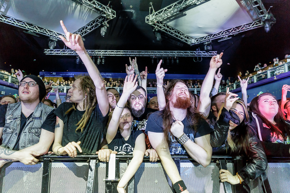 Trivium at the O2 Academy in Birmingham. Pic: Chris Bowley