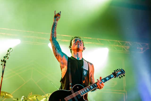 Trivium at the O2 Academy in Birmingham. Pic: Chris Bowley