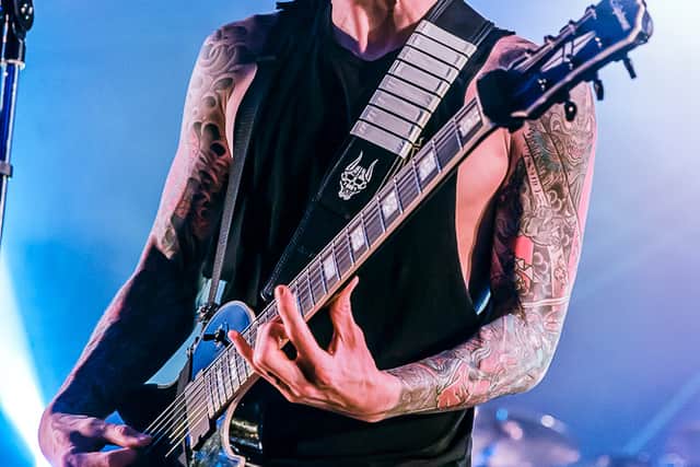 Trivium at the O2 Academy in Birmingham. Pic: Chris Bowley