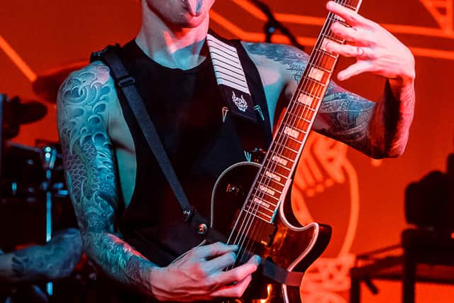 Trivium at the O2 Academy in Birmingham. Pic: Chris Bowley