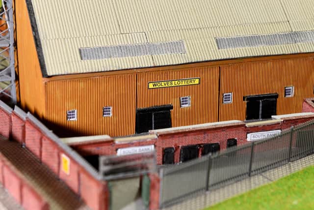 The Wolves Lottery office is recreated