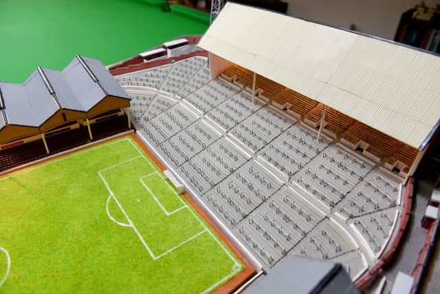 The terrace how it would have looked on the old South Bank stand