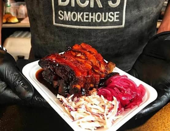 A good grilling – some of the enticing street food 
