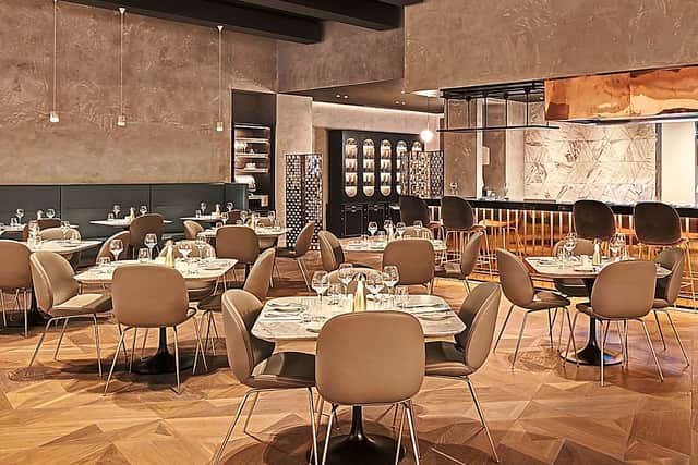 Art Deco appeal – sophisticated dining