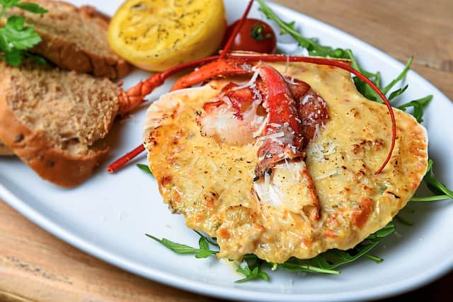 Just good claws – crab and scallop thermidorPictures by Tim Thursfield