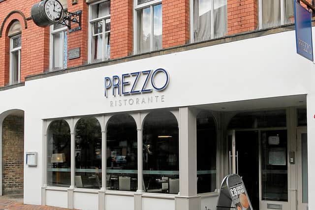 Oswestry's Prezzo in Church Street is the county's longest running