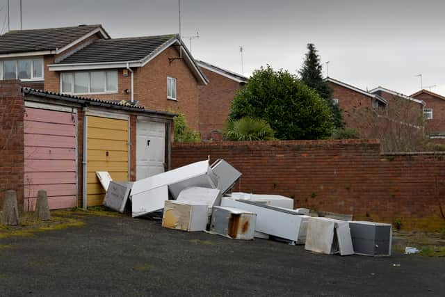 More waste dumped on the land