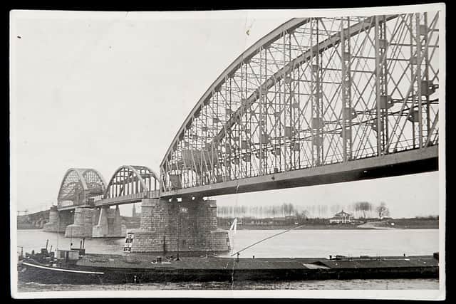 The Nijmegen Bridge, Netherlands, which the original owner of the watch was trying to blow up