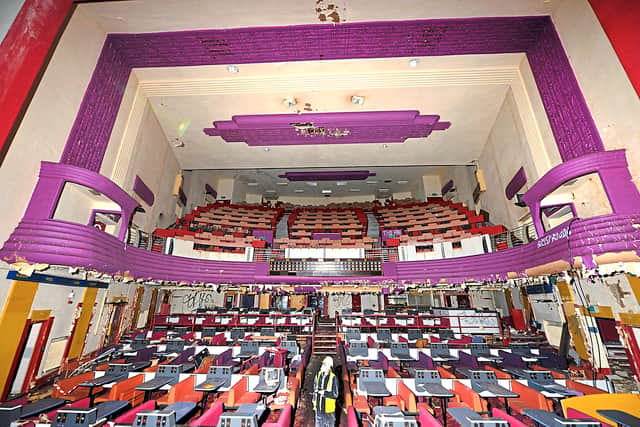 The view inside the Hippodrome