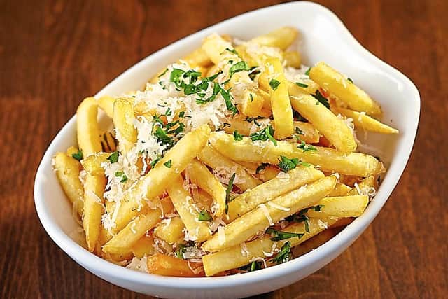 Feeling chipper – truffle oil infused fries