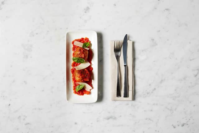 Something to start with – the giant meatballs