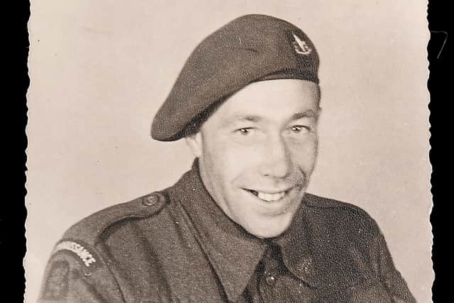 Sgt George H Rowson seized the watch from a German frogman commando in 1944