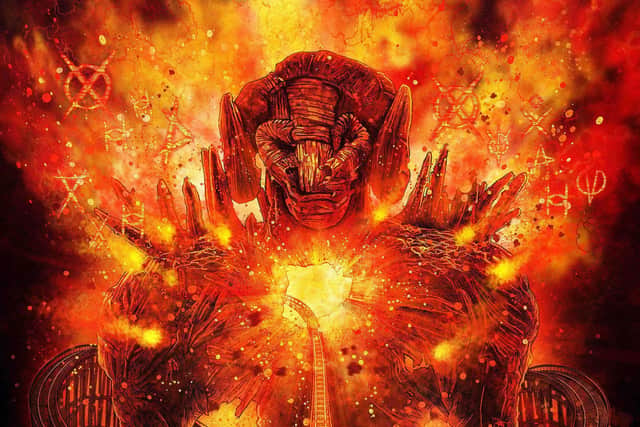 Wicker Man official announcement poster by Kyle Lambert